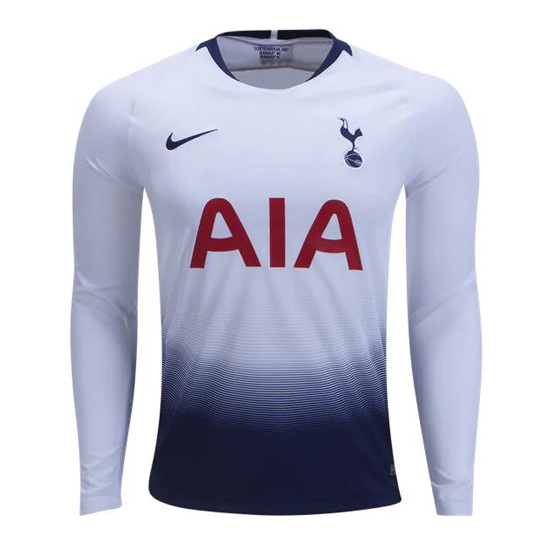 Maglia Tottenham Hotspur Home Manica Lunga 2018/2019 - Clicca l'immagine per chiudere
